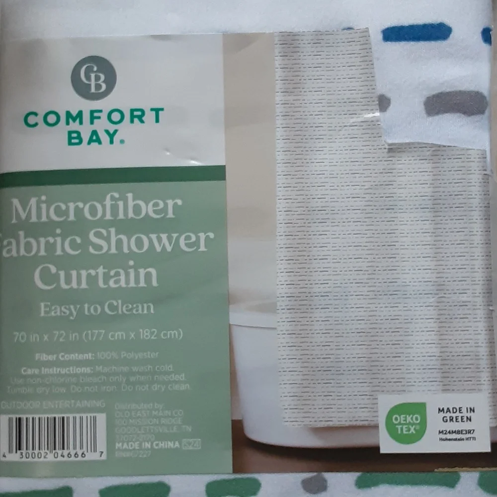 Fabric Shower Curtain
